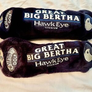 Callaway Great Big Bertha Hawk Eye Headcovers 1, 3+